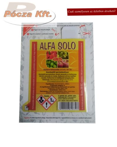 Alfa Solo gombaölő permetszer 3ml