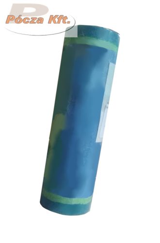 Tapéta border, kék-zöld mintás