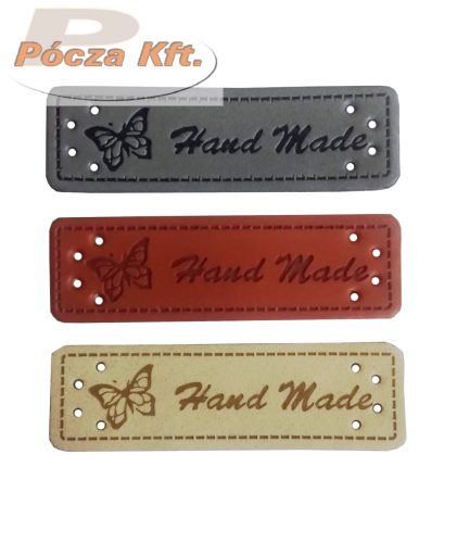 Ruhafolt Bőrhatású Hand Made szürke, barna