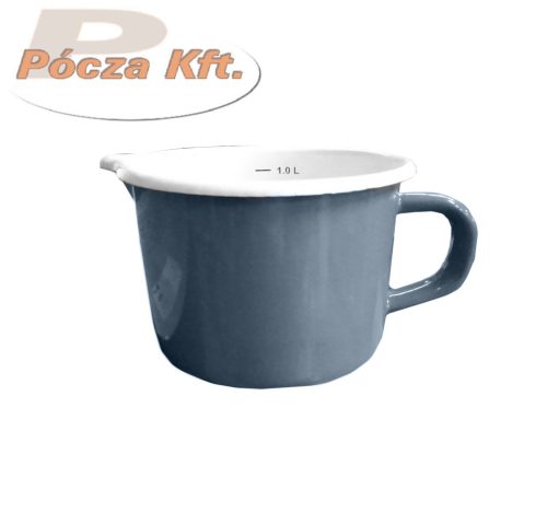 Kiöntő zom. csőrös bögre 12cm 1,2L mércés