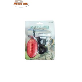 Kerékpárlámpa LED klt SAFEGUARD