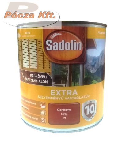 Sadolin Extra vastaglazúr 2,5Lcseresznye
