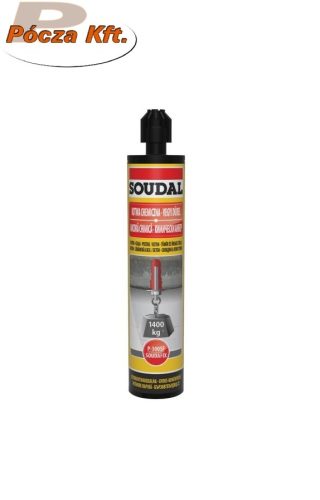 Soudal kétkomponensű dübelragasztó P300